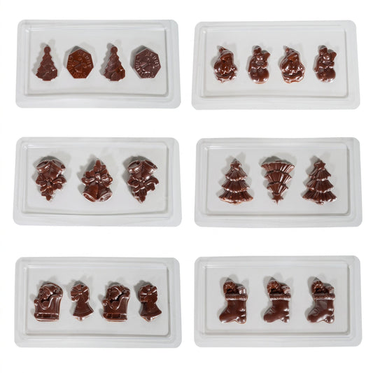 Schokoladenformen Weihnachten 6er-Set