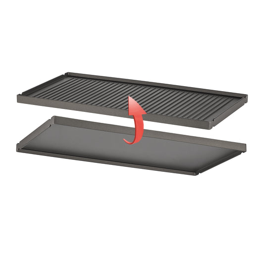 Grillplatte Metall wendbar für RACLETTE 48730 + 48760 +48785