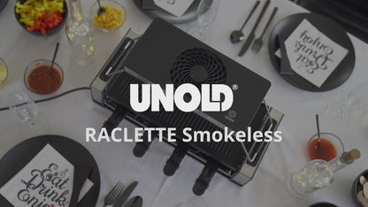 Raclette Smokeless inklusive Raclette Buch